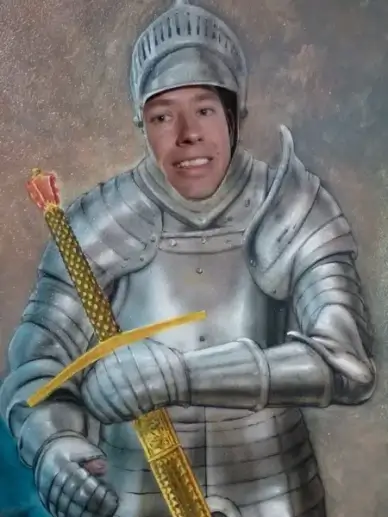 knight armor sword
