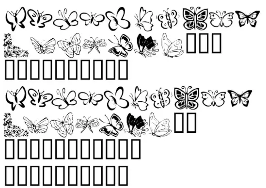 KR Butterflies