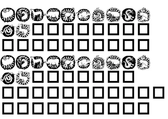 KR Chinese Zodiac