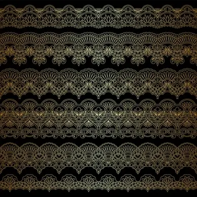 lace decorative pattern vector background