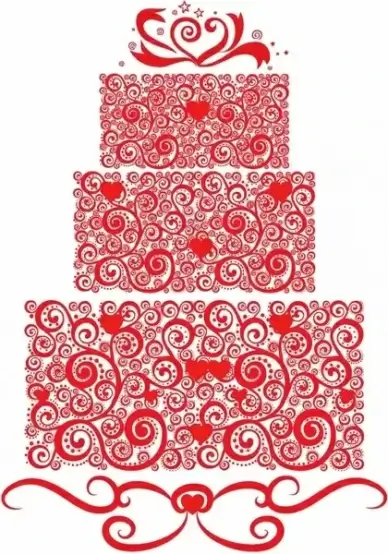 Lacy Wedding Cake