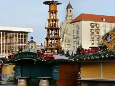 large christmas pyramid dresdner striezelmarkt 2012 dresden