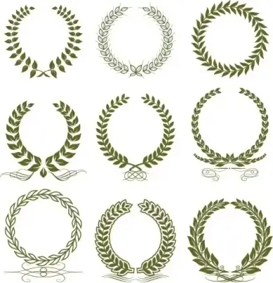 laurel wreaths