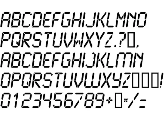 LCD / LCD Mono