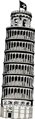 Leaning Tower Of Pisa clip art