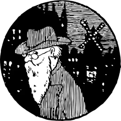 Leaving The Moulin Rouge clip art