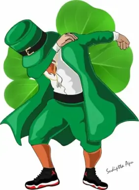 leprechaun vector