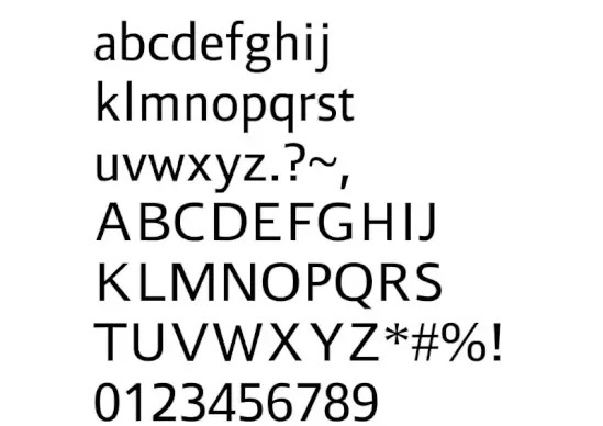 Liberty Sans