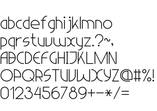 Light Sans Serif 7