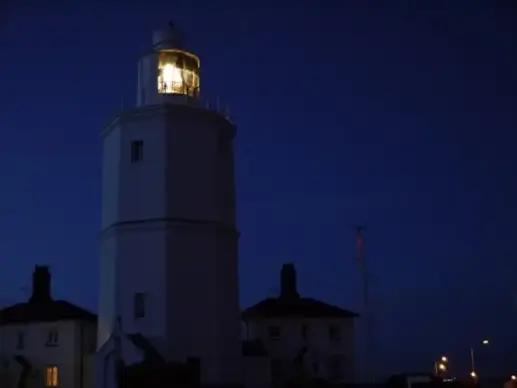 lighthouse night view