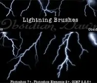 Lightning Photoshop Brushes