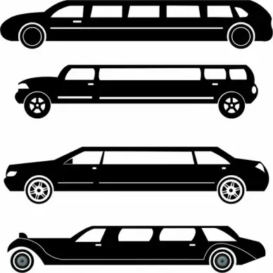 Limousines silhouettes