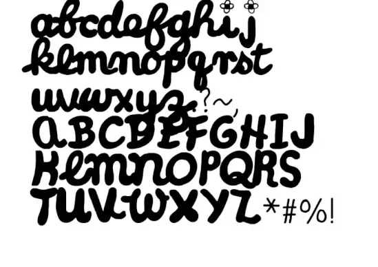 Little Miss Cursive