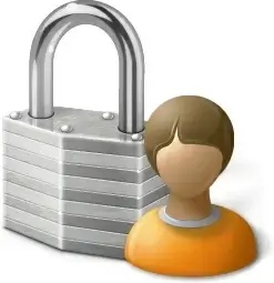 Lock woman user
