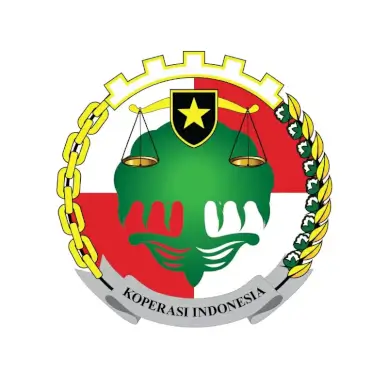logo koperasi indonesia, symmetric elegance 