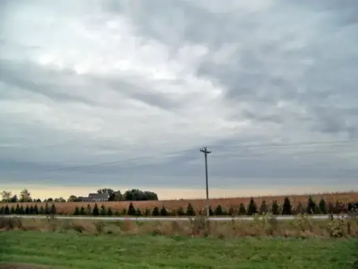 lonely road in indiana