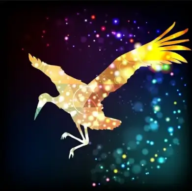 longevity sketch sparkling silhouette style