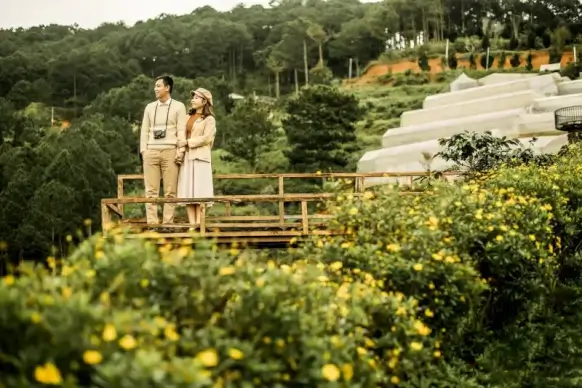 love couple picture elegant peaceful 