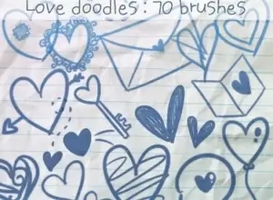 Love Doodles Brushes 2