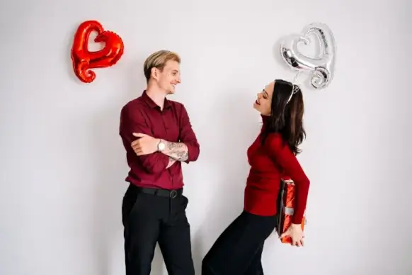 love picture dynamic joyful couple
