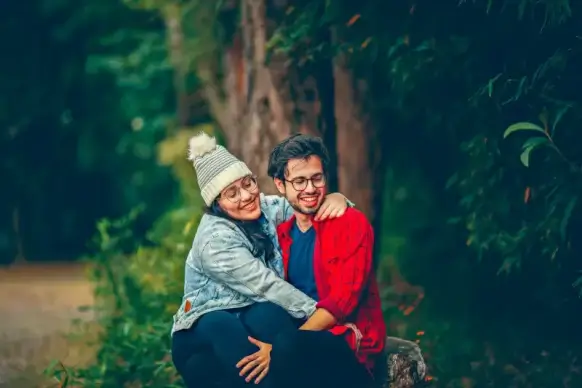 love picture dynamic joyful couple