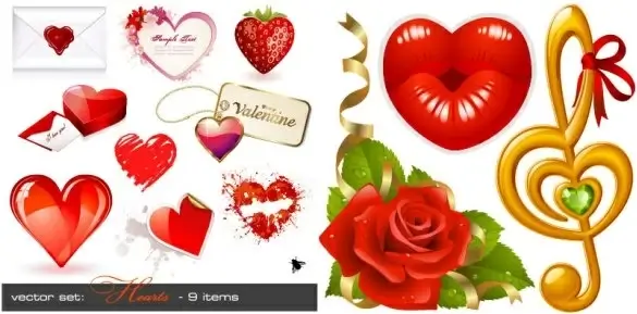 love theme vector