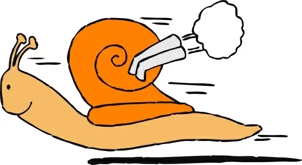 Lumaca Turbo clip art