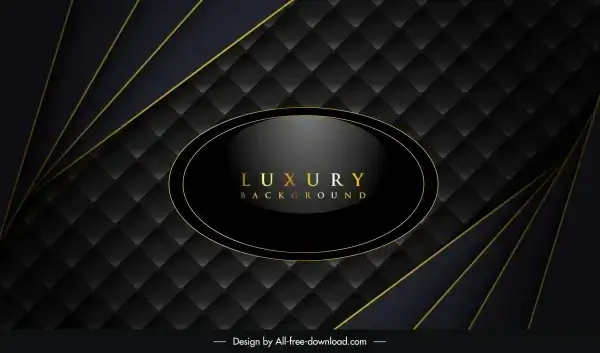 luxury background shiny black design squares lines decor