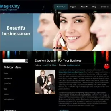 Magic City Template