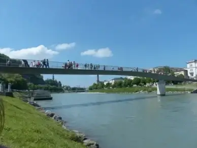 makartsteg bridge pedestrian bridge