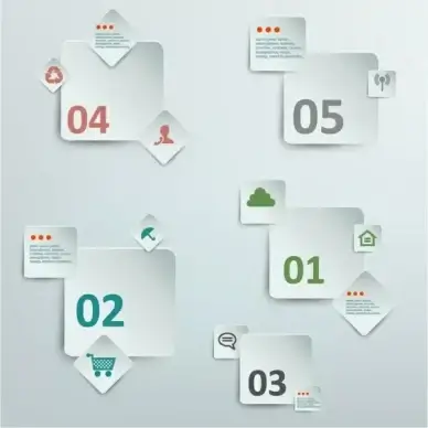 Make your choice - paper stickers