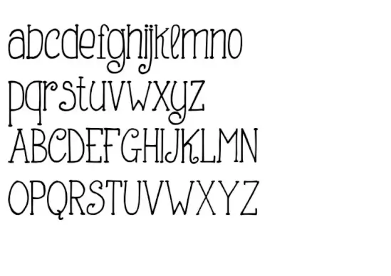 Making Lettering Tall