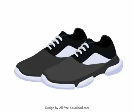 male shoes icon elegant grey white decor