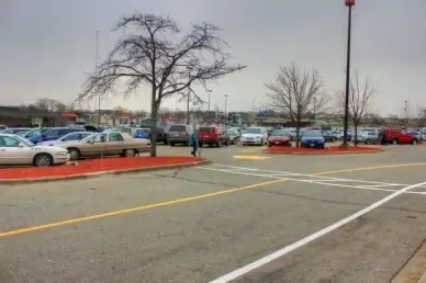 mall parking lot in madison wisconsin