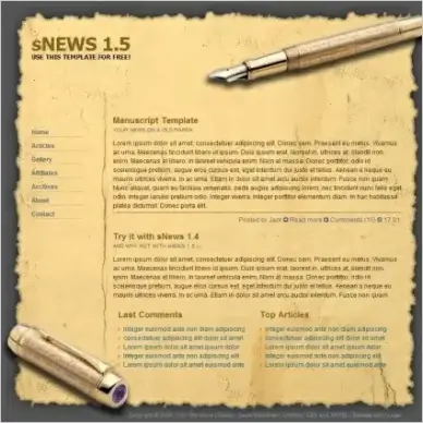 Manuscript Template