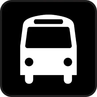 Map Symbols Bus clip art