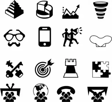 Marketing and Media icons