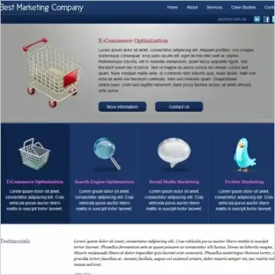 Marketing Company Template
