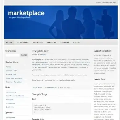 Marketplace 1.0 Template