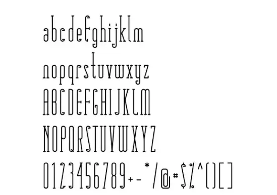 Matchbook Serif