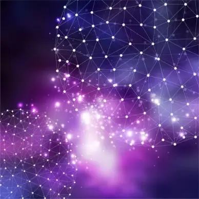 matrix structure abstract background