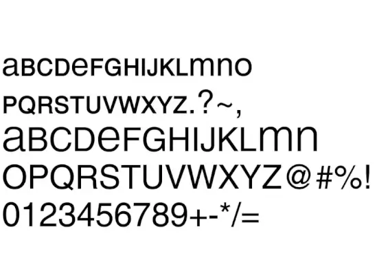 Mean 26 Sans