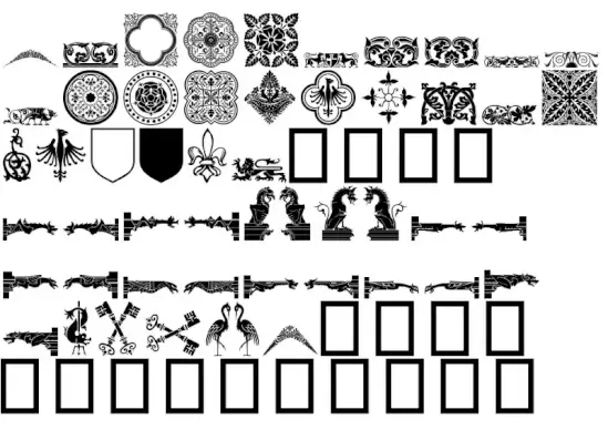 Medieval Dingbats
