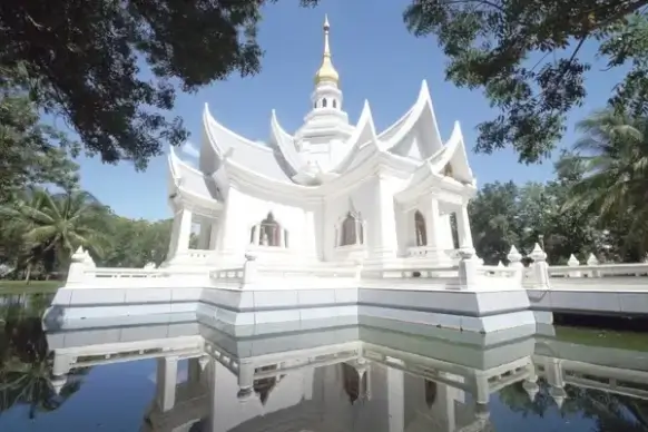 meditation hall under the daylight