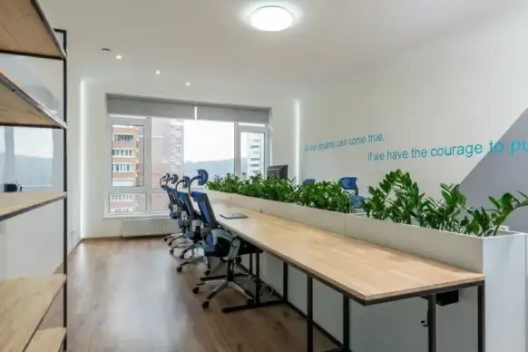 meeting room background elegant fresh air decoration