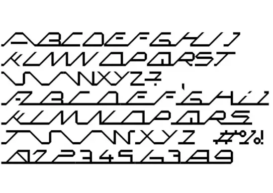 Mega Slant Line