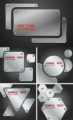 metal background design vector