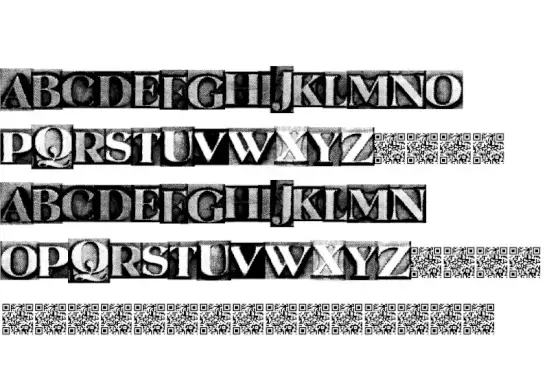 Metal Block Serif