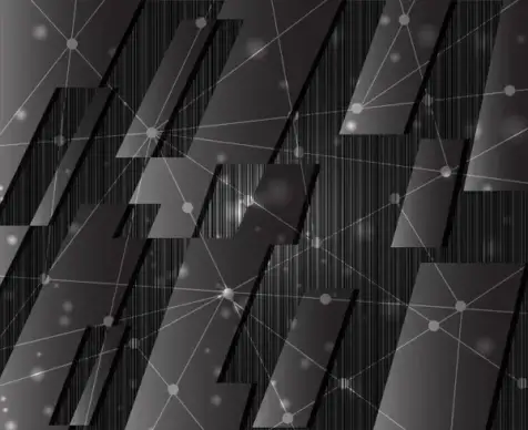 metal network abstract background