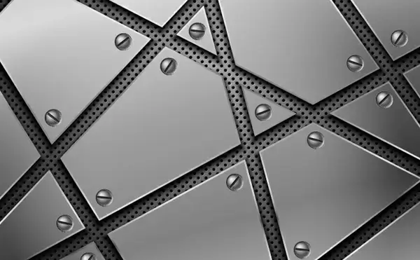 black metal background 3d style design